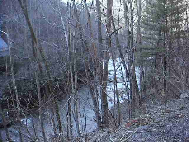 Creek seen from Route 19