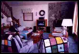 Alpine Sunrise great room